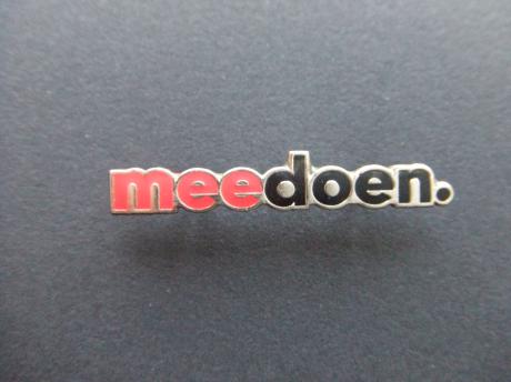 Meedoen